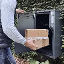 Parcel box, private, code or app open/close, BLE