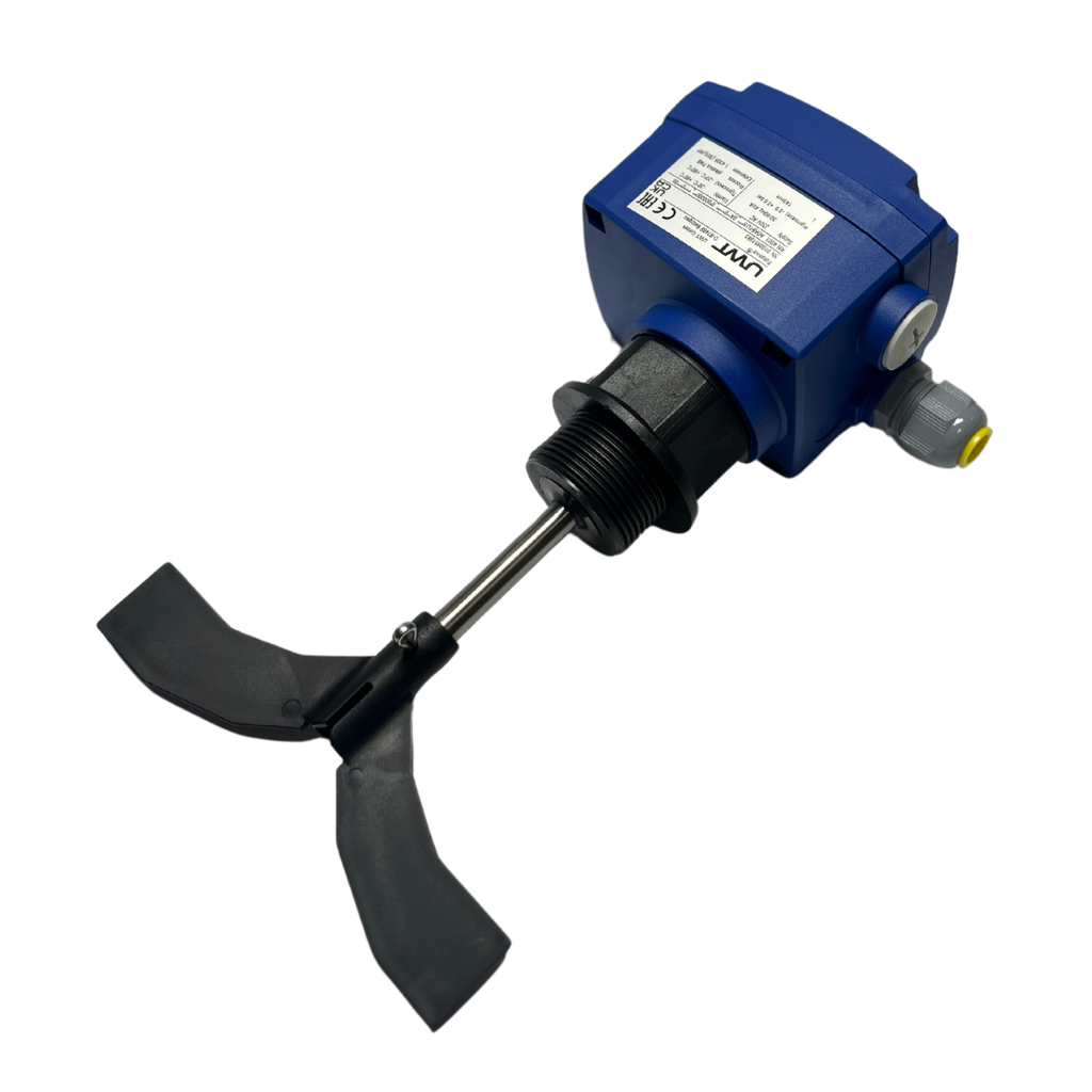 Level sensor rotating, G1 1/4", 230VAC supply, paddle 27x150mm, L=140mm