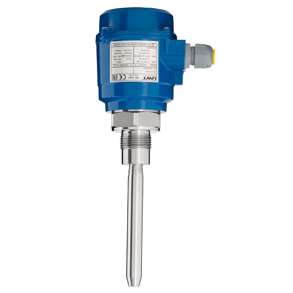 Level sensor vibrating-rod, G1 1/2", 21-230VAC 21-40VDC supply, DPDT relay, L=160mm