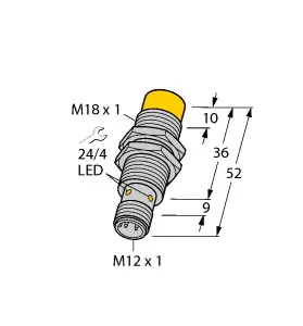 Inductive sensor NI14-M18-AN6X-H1141.webp
