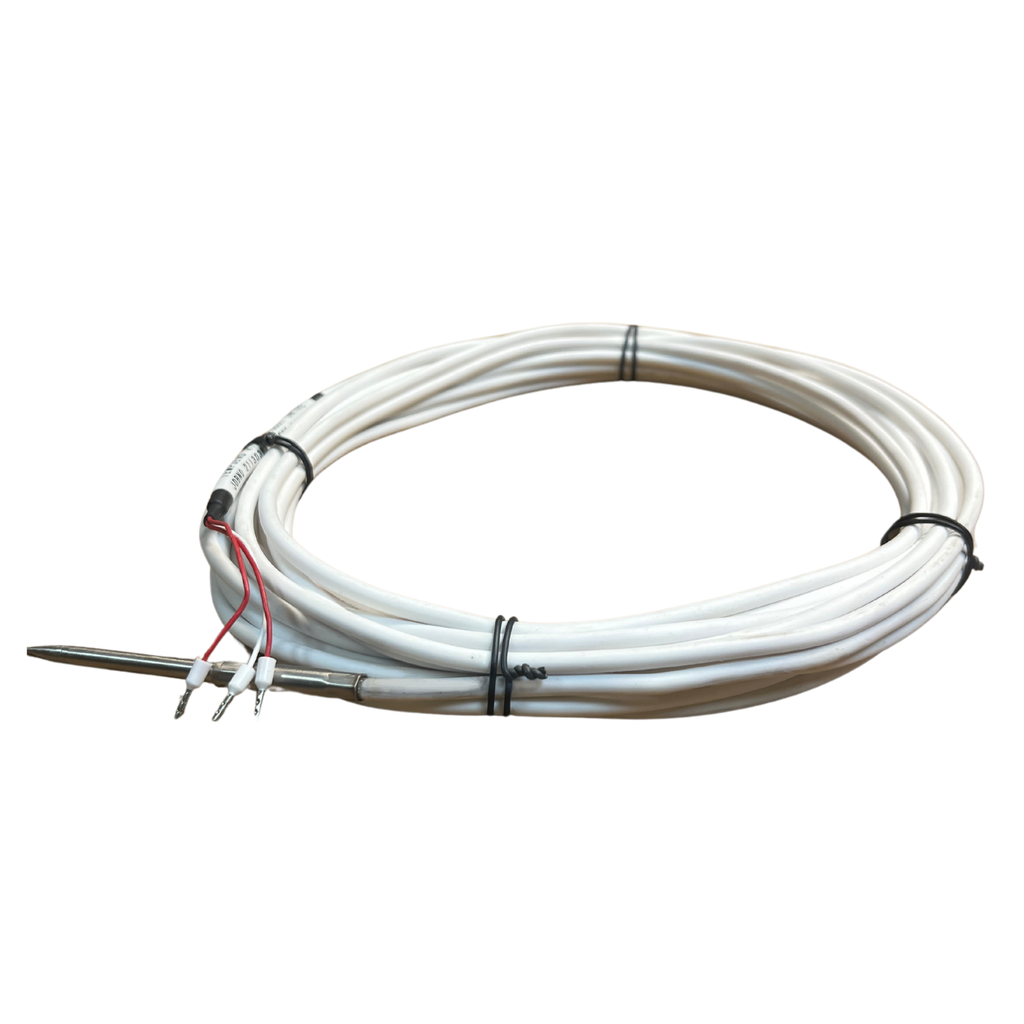 Temperature sensor Pt100B, sharp, 4.5x50mm, AISI316, 8m cable