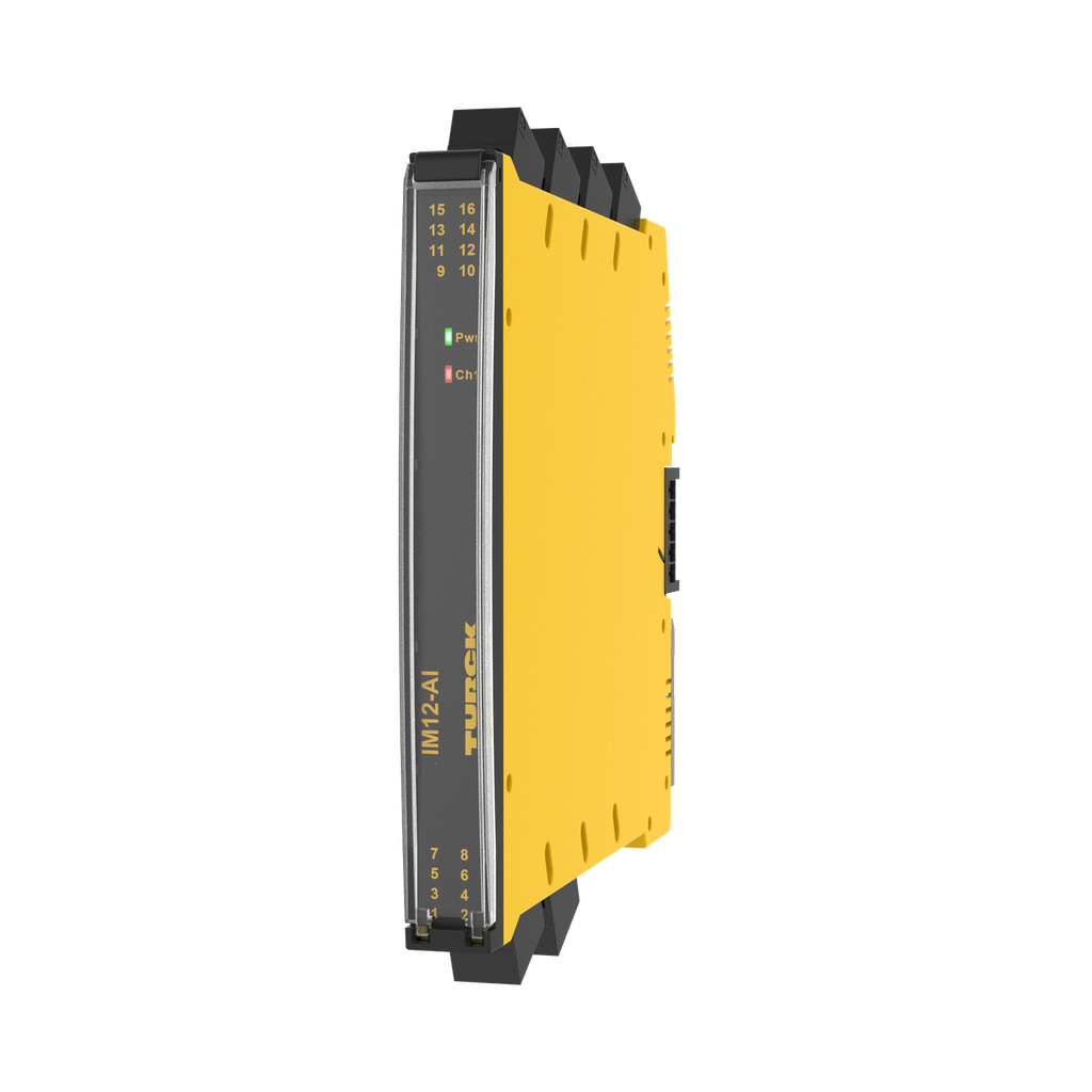 Isolating transducer IM12-AI01-1I-2IU-HPR/24VDC/CC, HART, 4-20mA splitter, Power bridge, SIL2