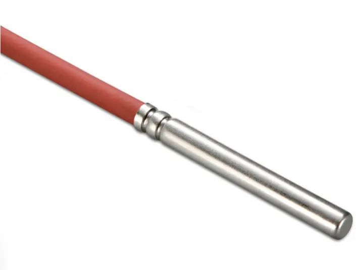 Temperature sensors Pt100, 3x50mm, A klase, 3m kabelis, 4 vadu