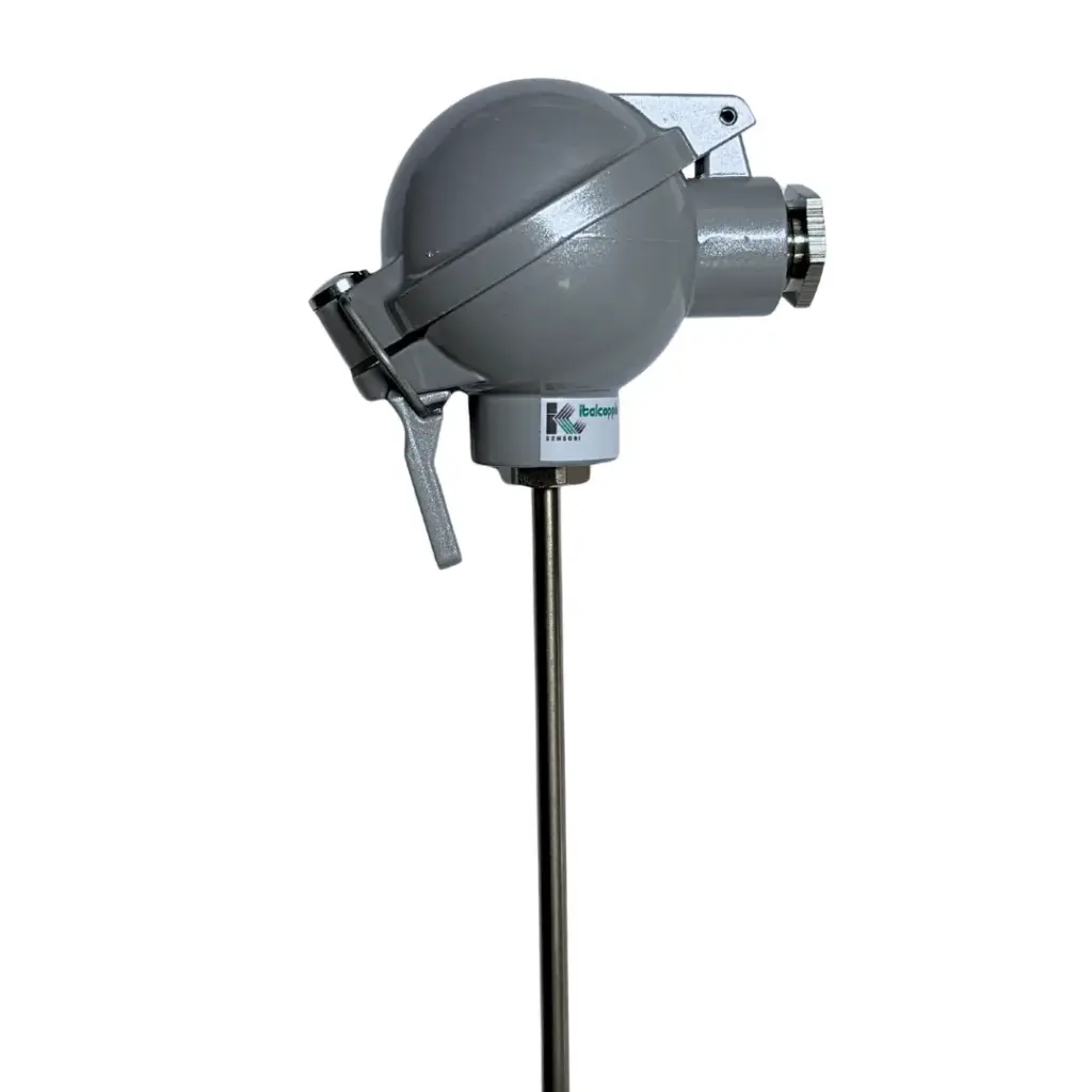 [ATI-P1-B-S-8-600-NAA-ON] Temperature sensor PT100, 8x600mm, <500°C, MI, NAA IP67, class B