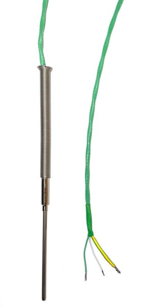 Thermocouple K, 1150°C, 3x70mm, 2m PFA cable