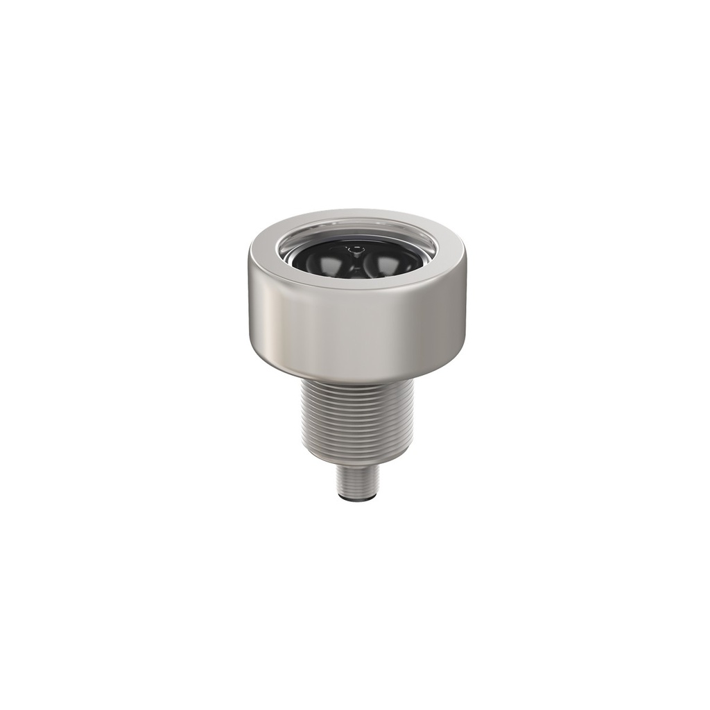 LED darba gaisma WL50SWSSL11Q, ±11°, balta 285 lm, nerūsējošais tērauds 316, 12-30VDC, M12 5 kontakti, IP69K