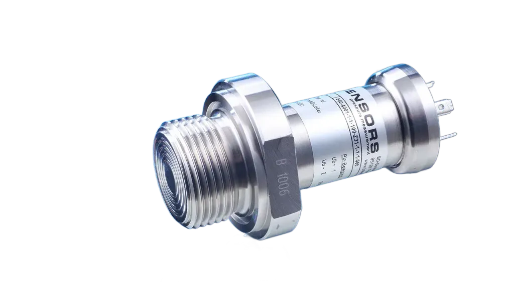 Pressure sensor DMP331P, -1/1 Bar, 4-20mA, G1/2 flush, Orings