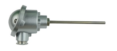 Temperatūras sensors PT100, 3x1000mm, klase B, 4-vadu, AISI 316, DIN B galva