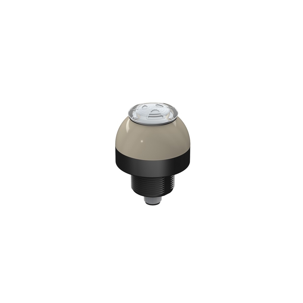 LED indikators K50LGRASYPQ, zaļa/sarkana/dzeltena, hermētisks skaņas signāls 65 dB, PNP, 12-30VDC, M12 5 kontakti, IP69K