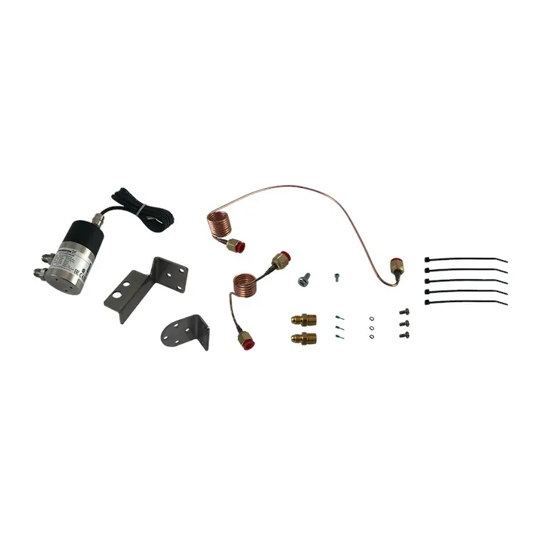 Diferenciālā spiediena sensors 0...4 bar, IP55, 0,9 m kabelis, 1.4404 korpuss, -10...70 °C, Grundfoss DPI 0-4, ar montāžas skavu un kapilāriem