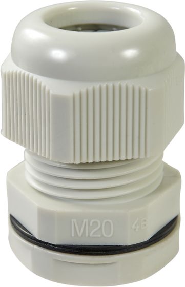 Kabeļa ievads M20x1.5 mm, IP68, pelēks (250044)