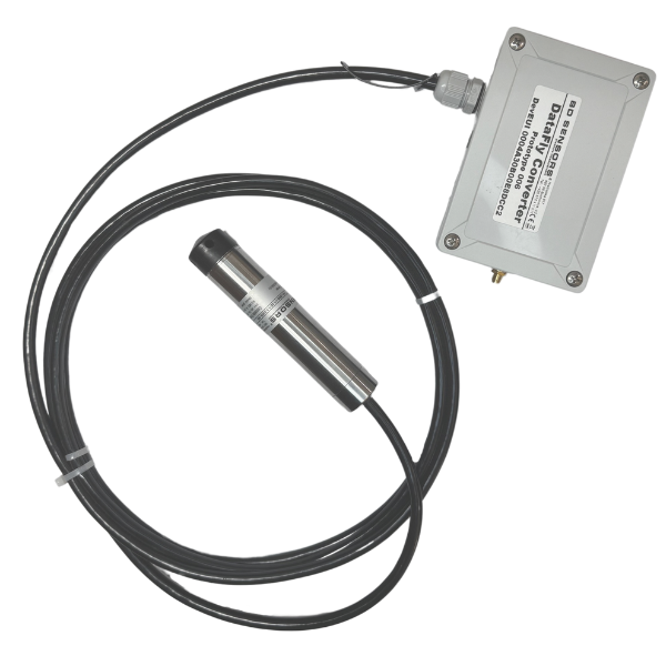 LoraWan transmiteris Datafly, gauge, RS485 Modbus RTU, EU868, Lithium battery 3,6 V 17000 mAh