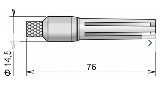 Digital temperature/humidity probe DIGIS/E, ELKA connector