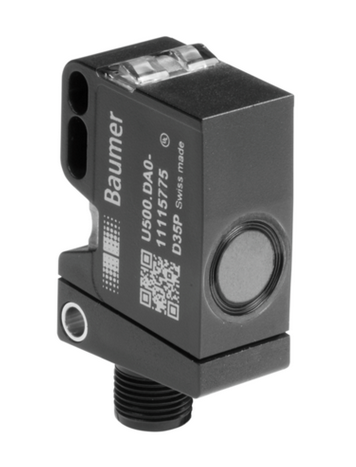 Ultrasonic sensor U500.PA0.2-GP1J.72F, 20...1000 mm, push-pull, IO-Link, M12 5-pin