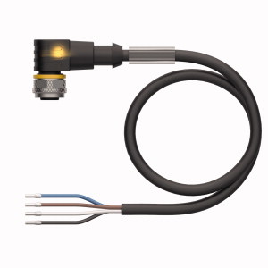 Konektors ar kabeli WKC4.4T-P7X2-10/TEL, LED
