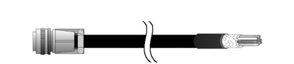 Konektors EC-C12F-LK-I8-5, M23, 5m kab. [85444290]