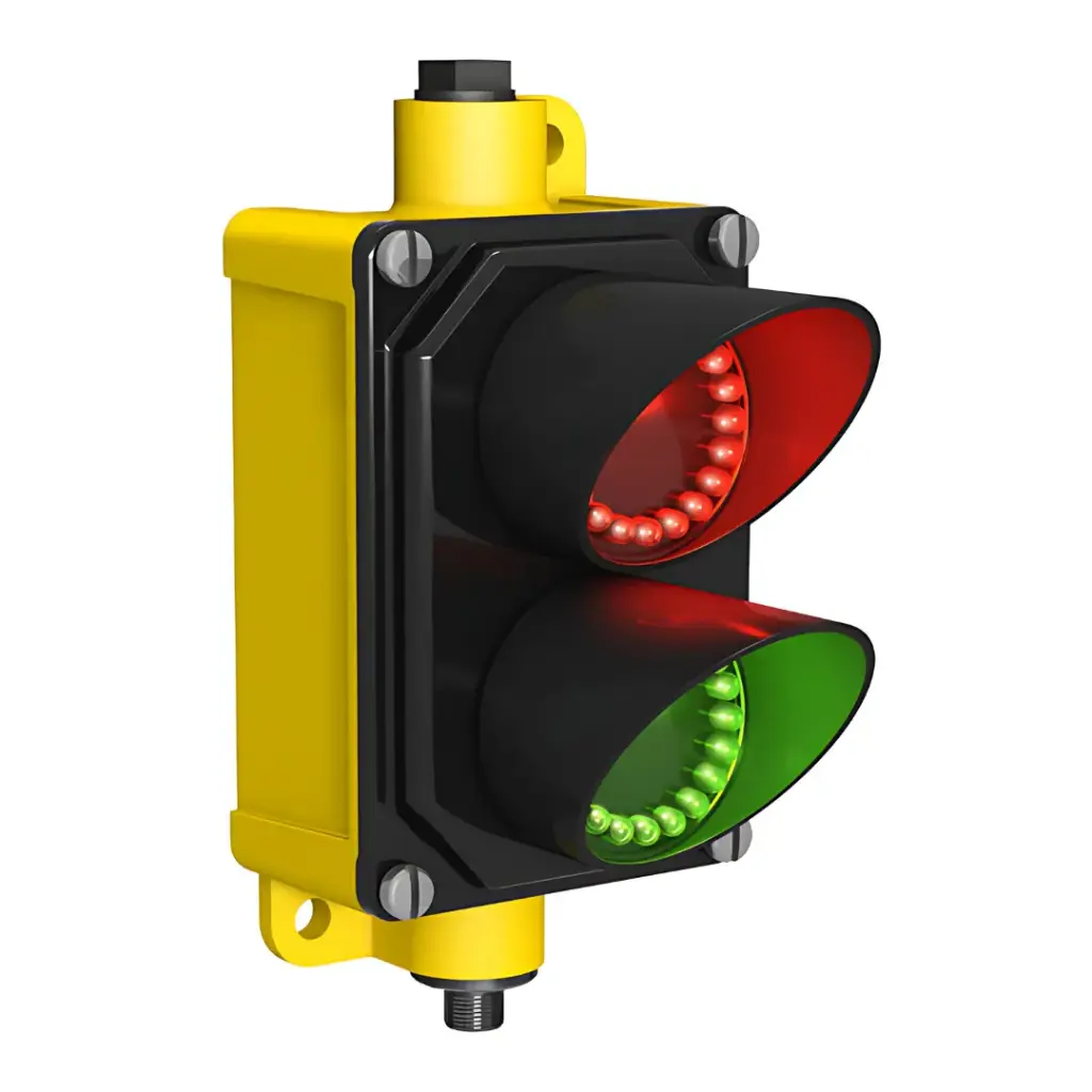 LED traffic light SP250GRPQ, green, red, daylight visible