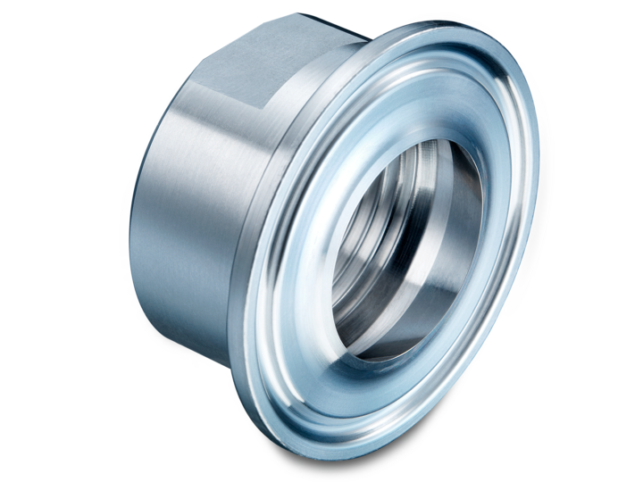 Hygienic adapter ZPH1-5213, G 1" to DN38 (50.5 mm) clamp