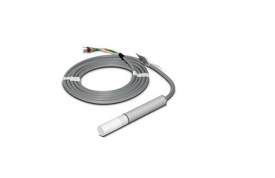 Humidity and temperature sensor 2 x 0-10V, -20/80C, 0/100 %rh, 1.5 m cable, Sintered PTFE IP65