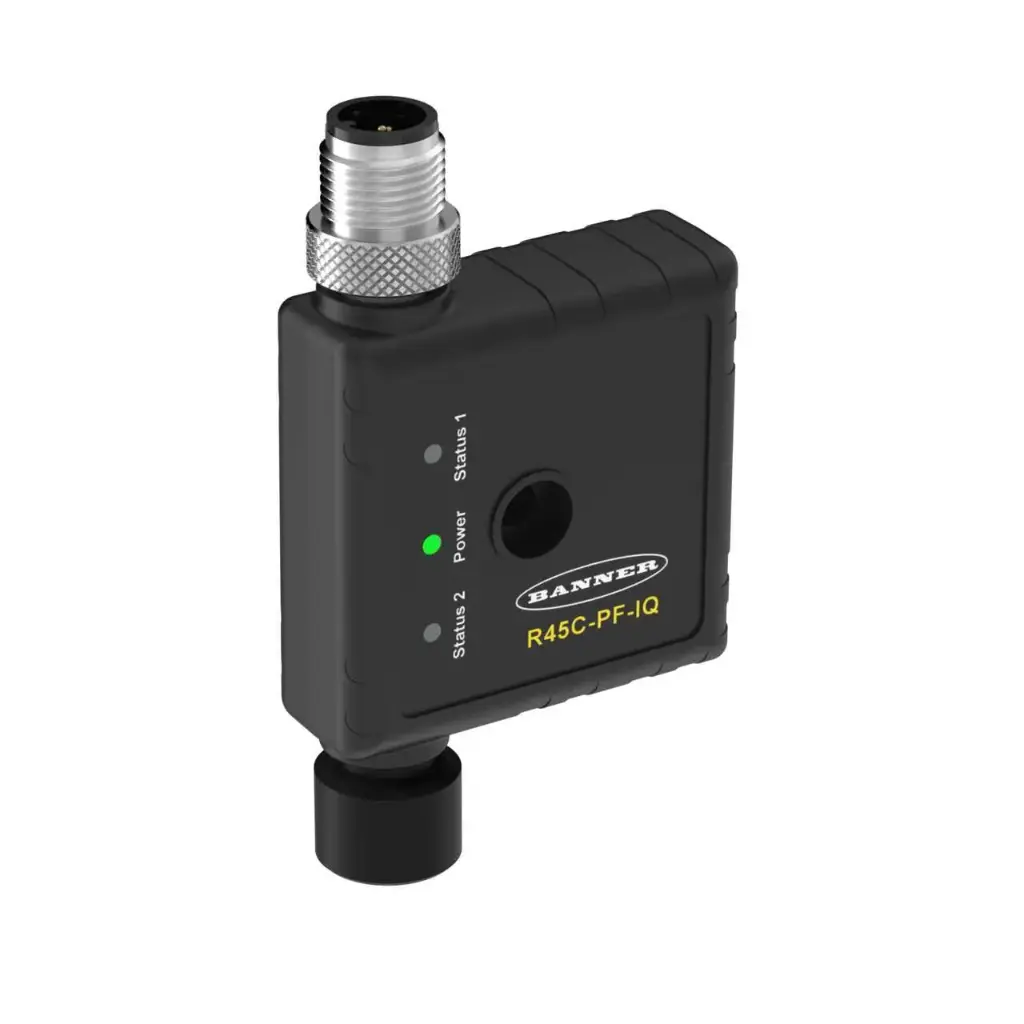 Pārveidotājs R45C-PF-IQ, pulse-frequency modulation uz analogu