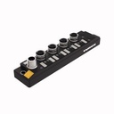 I/O Hub TBIL-S4-8DXP, 8 universal digital PNP channels, IO-Link, M12