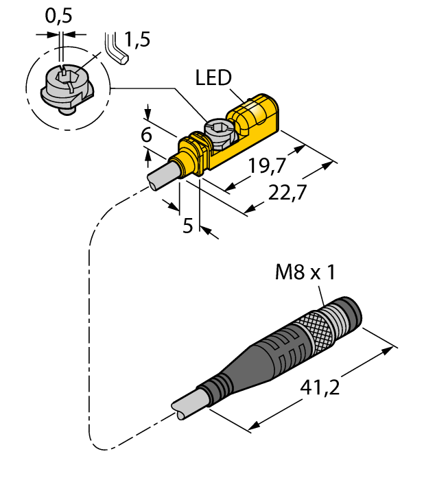 Magnetic Field Sensor BIM-NST-AP6X-H1141/S34