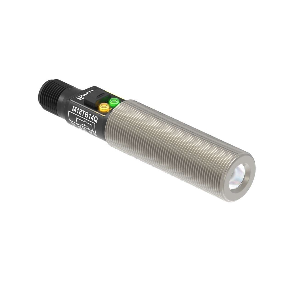 [3074916] Temperature sensor M18TUP8Q, 0-10 V, PNP, Contactless 