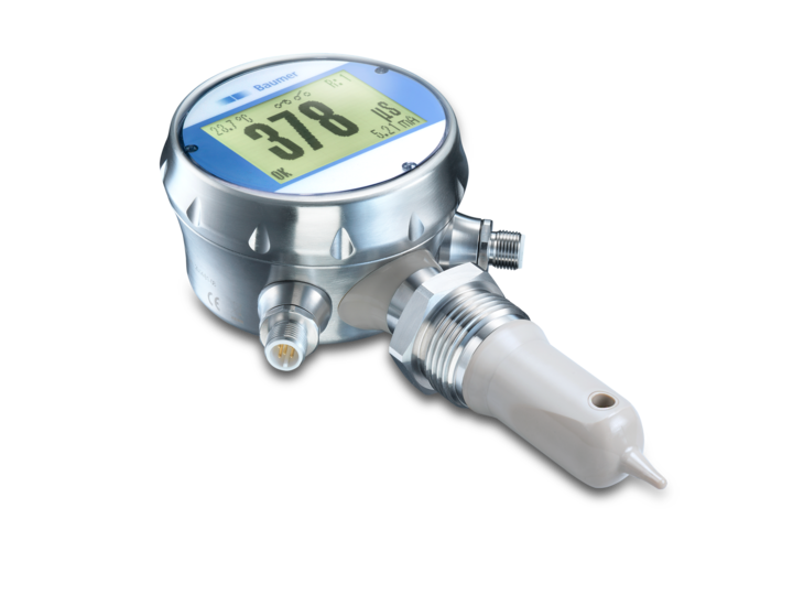 [AFI4-5830.4002.0200] Conductivity sensor AFI4-5830.4002.0200, 2x4-20mA, G 1" hygienic L=83mm, with display, M16 glands