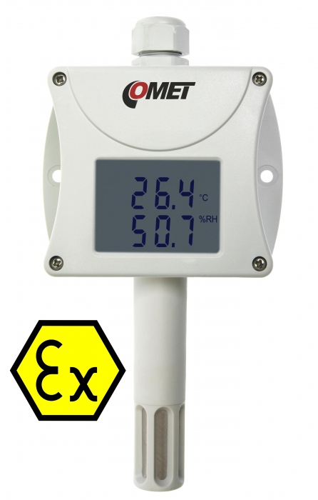 [T3110Ex] Temperature and humidity sensor 4-20mA, Intrinsically safe