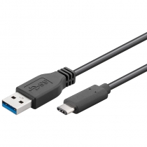 USB-C kabelis, 1 metrs