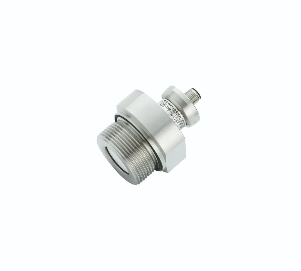 Level sensor LMK351, 0-2.5 m H2O, 4-20 mA, G 1 1/2" DIN 3852, flush, M12 connector, 4-pin