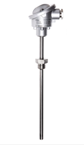 Temperature sensor PT100, <500°C, L=100mm, G1/2"