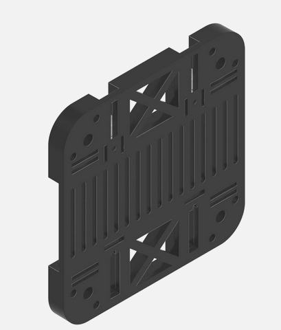 Adapteris DX80 DIN sliedei SMBDX80DIN