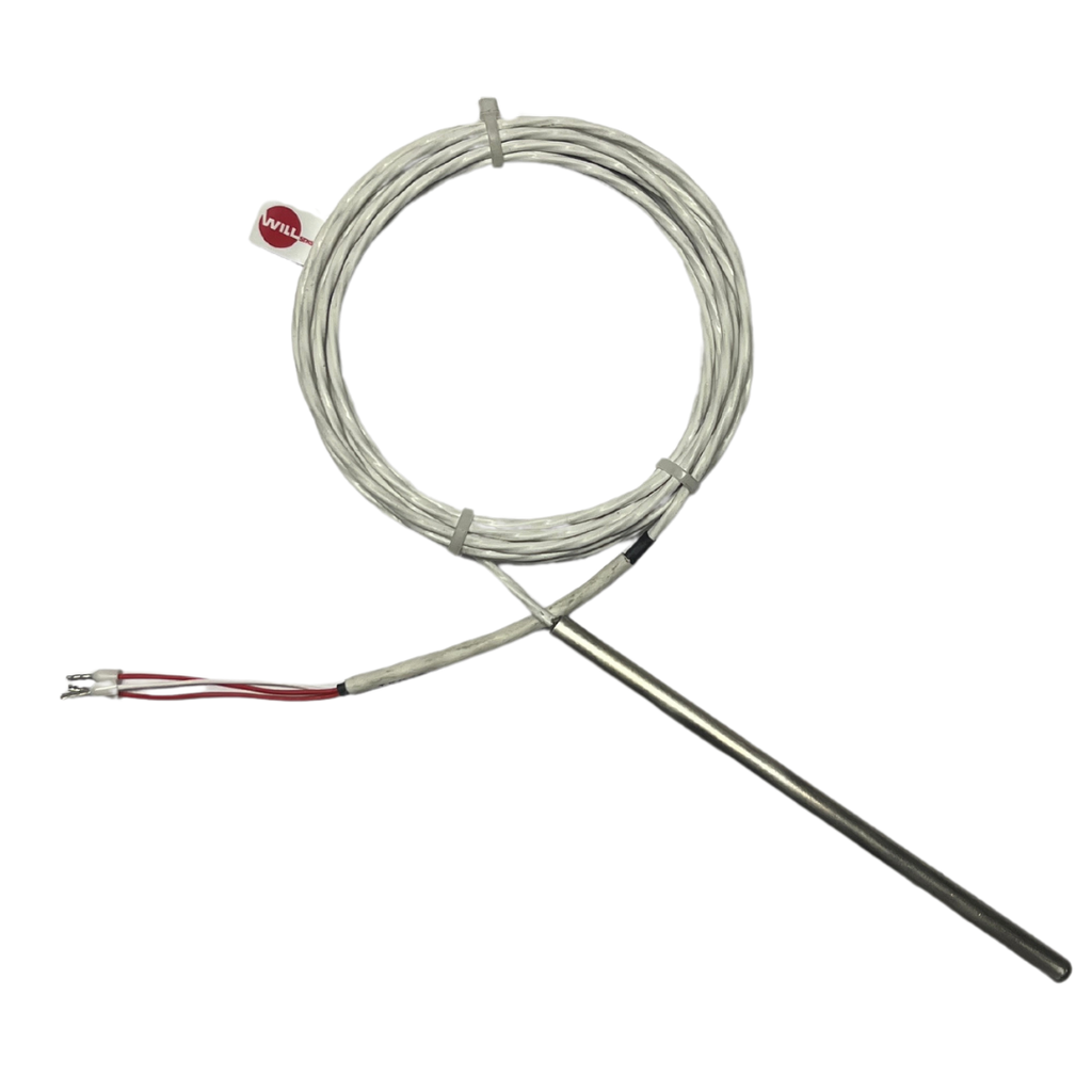 [R101-1-W3-6-316-150-A-3000-D] Temperature sensor Pt100, 6x150mm, 3m cable FEP max 200°C