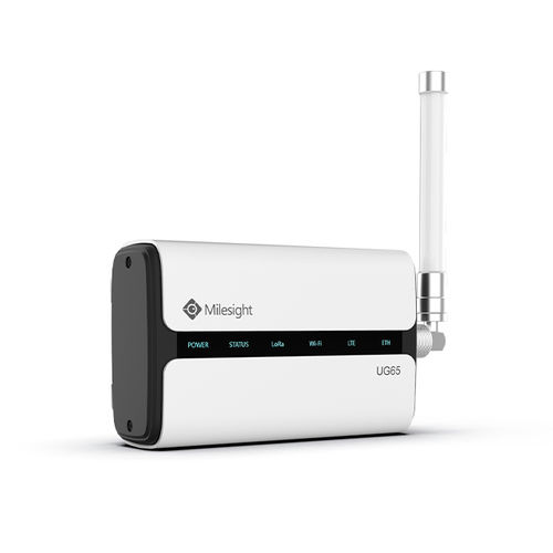 [UG65-L00E-868M-EA] LORA gateway, LTE, 9-24VDC, LAN, Wi-Fi,SIM, IP65, N-type ext antena, EU868