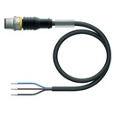 Connection cable RSC4T-10/TXL, M12, male, straight, 3-pin, 10m PUR