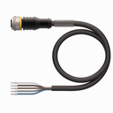 Konektors ar kabeli RKS4.5T-5/TEL, ekranēts