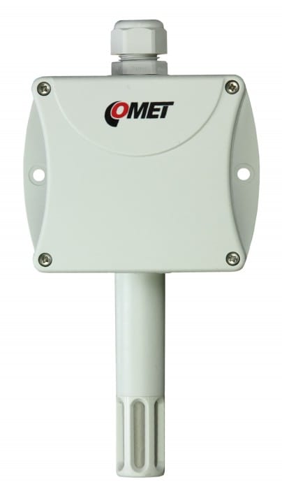 Mitruma un temperatūras sensors 2x4-20mA, -30 to +80°C, 0-100%RH