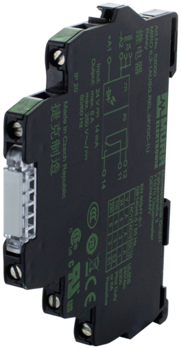 [52000] Relejs MIRO 6.2 24VDC-1U, 1 C/O
