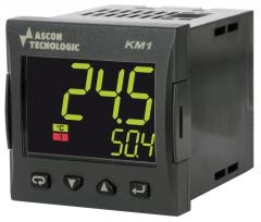 [KM1HCRROD] Regulators KM1HCRROD, TC/RTD/mA/V/mV ieeja, 2 releju izejas, SSR izeja, 100-240VAC/VDC