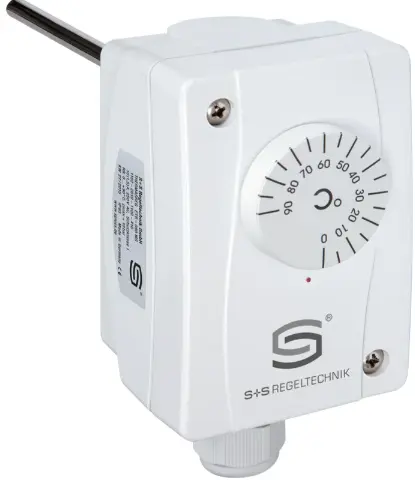 Termostat 0/+120C, L=100mm, ETR-0120 VA 100, AISI316