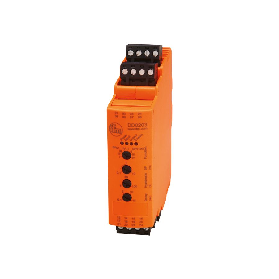 Evaluation unit for speed monitoring 
D200/FR1A 110-240VAC 24VDC