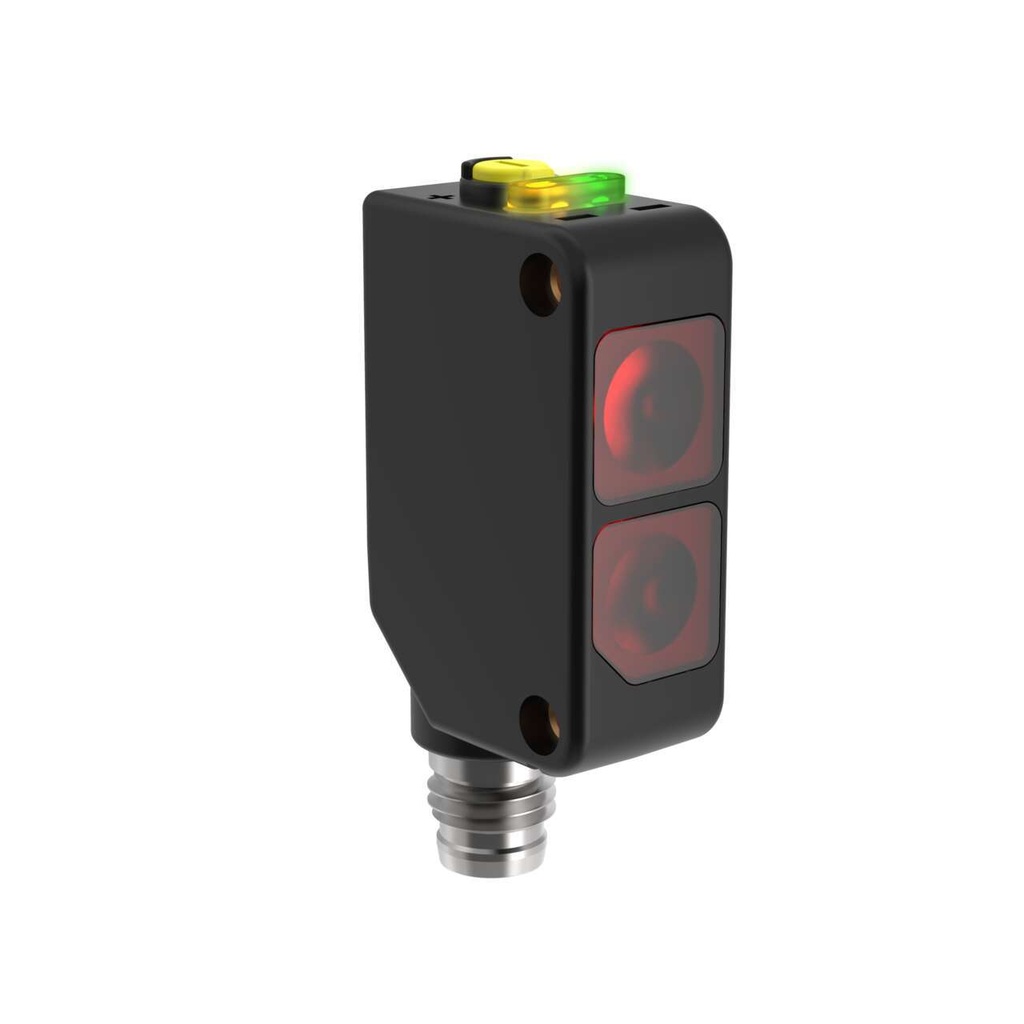 Foto sensors Q20NDLQ7, difūzais 800 mm, NPN, NO/NC, 10-30VDC, M8 4 kontakti