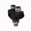 Y-Splitter without Cable, YB2-FSME5-2FKME5.4