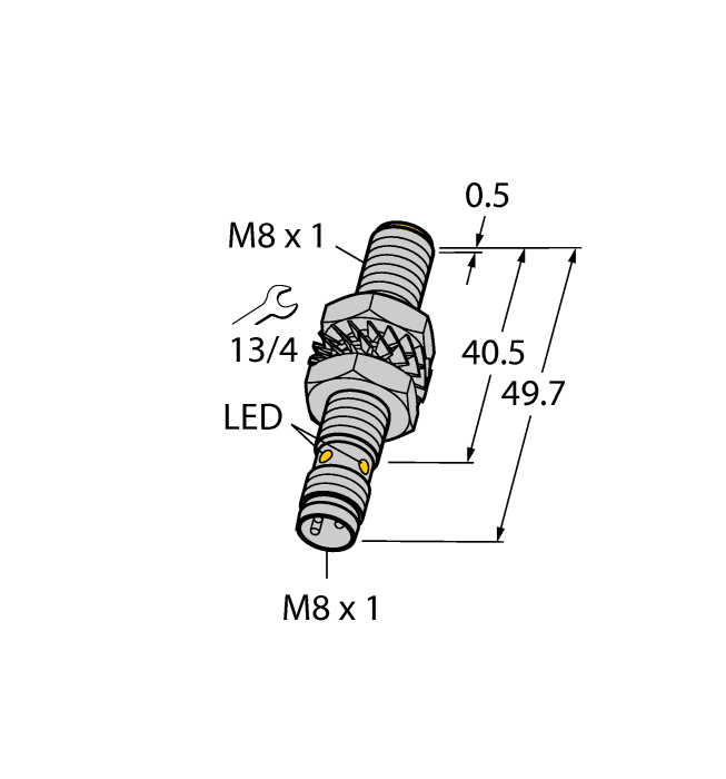 Inductive sensor BI3-M08E-AP6X-V1131