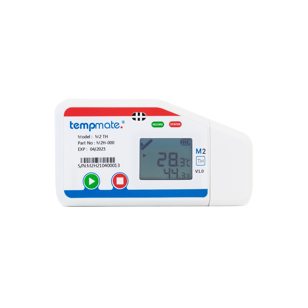 Data logger, temperature, humidity Tempmate M2 T+RH