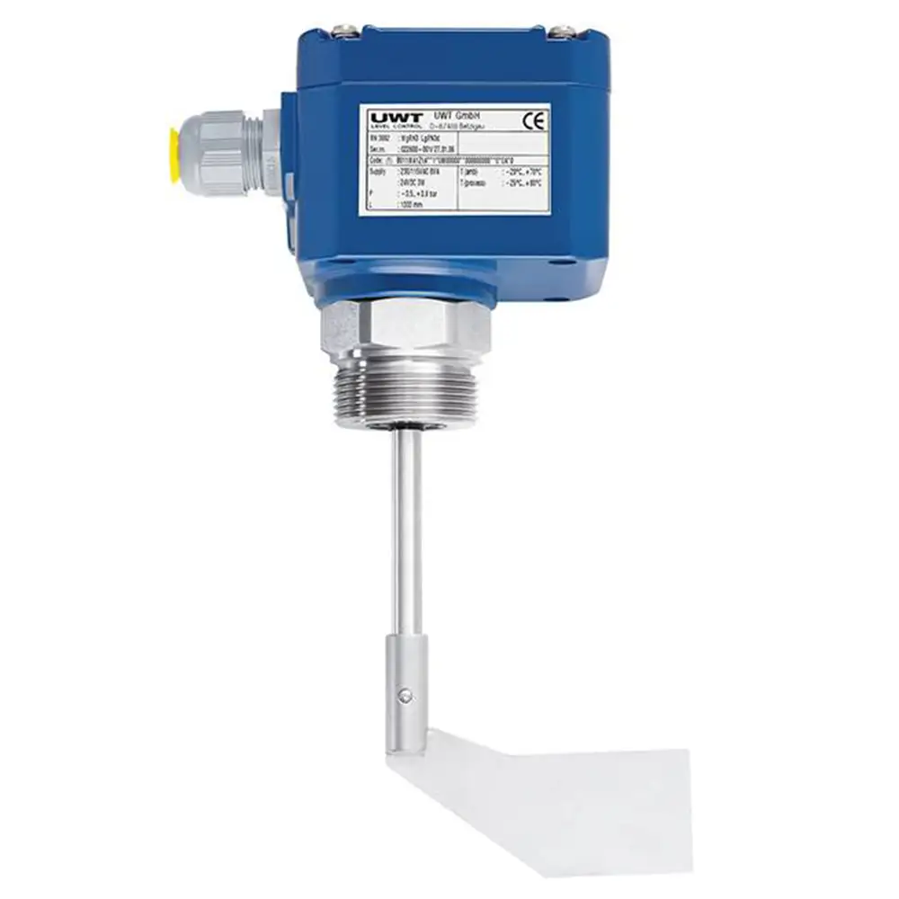 Līmeņa slēdzis RN3, +600°C, 24VDC, G1 1/2", L=400mm, grafīta gultnis