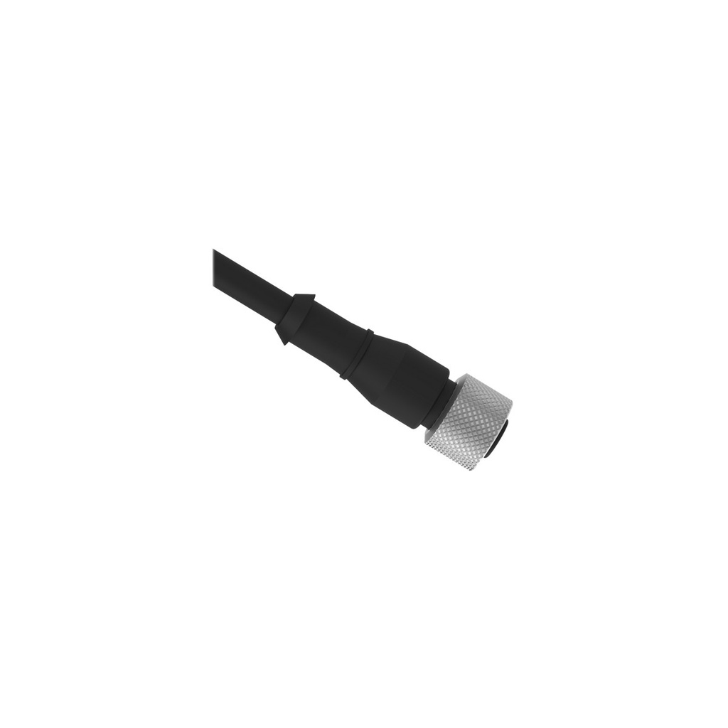 Connection cable MQDEC2-530, M12 A-coded 5-pin, female, straight, 9 m, PVC, shielded