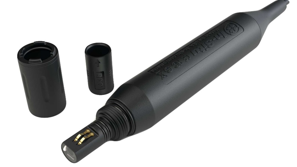 Izšķīdušā skābekļa sensors RDO, 0-60mg/l, RS485, -5/+50C, 10m kabelis  