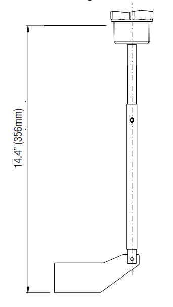 Level sensor Shaft extension for level switch SOLIDO500LAA/LEA